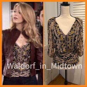 Serena van der Woodsen DVF blouse ✨ size 8